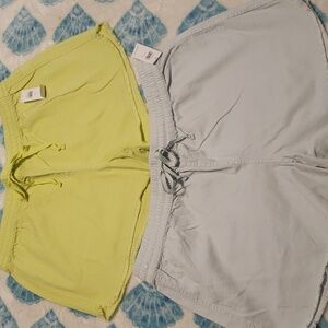 Gap Factory pull on chambray type shorts